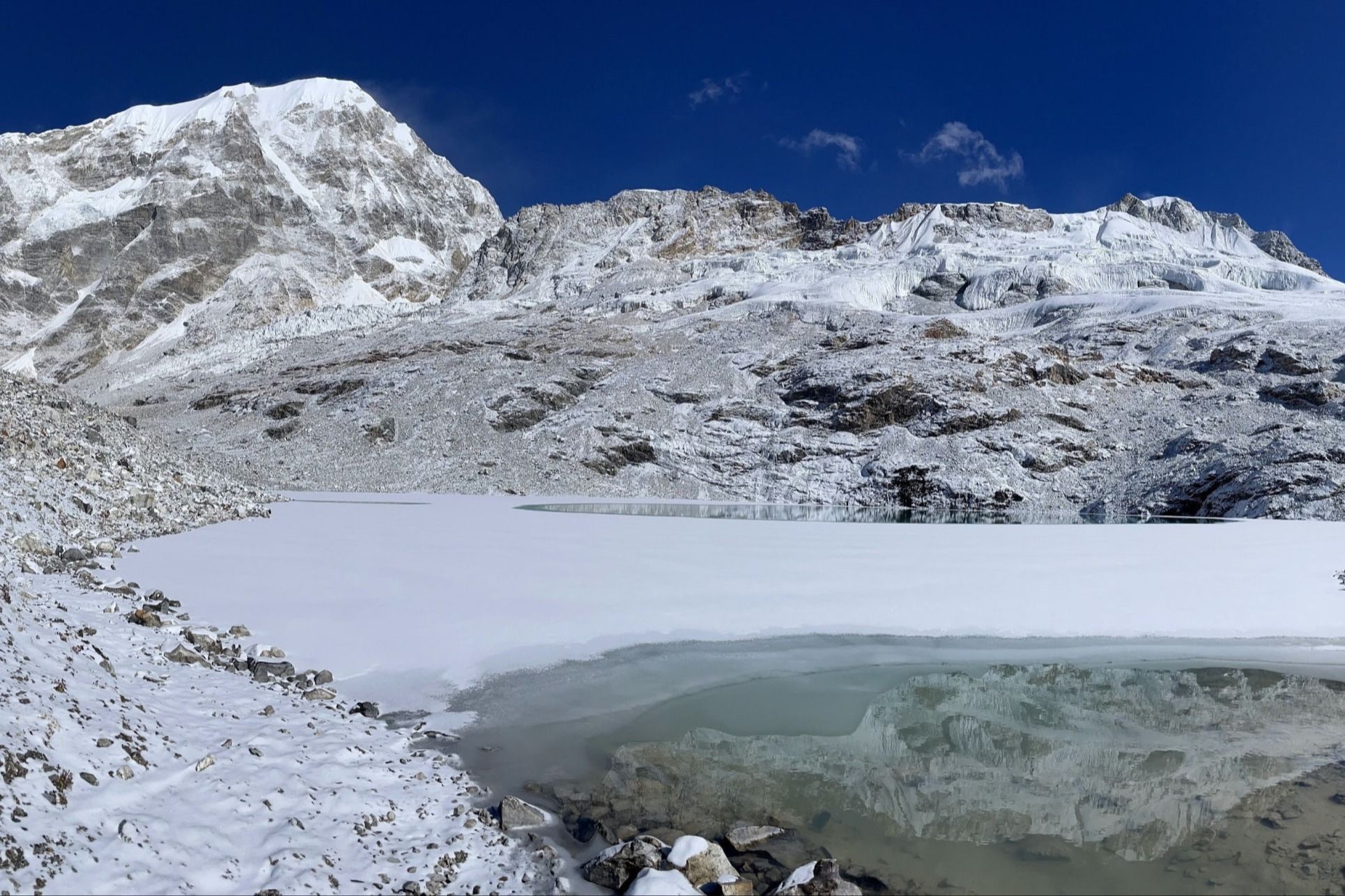 The Yala glacier in 2023